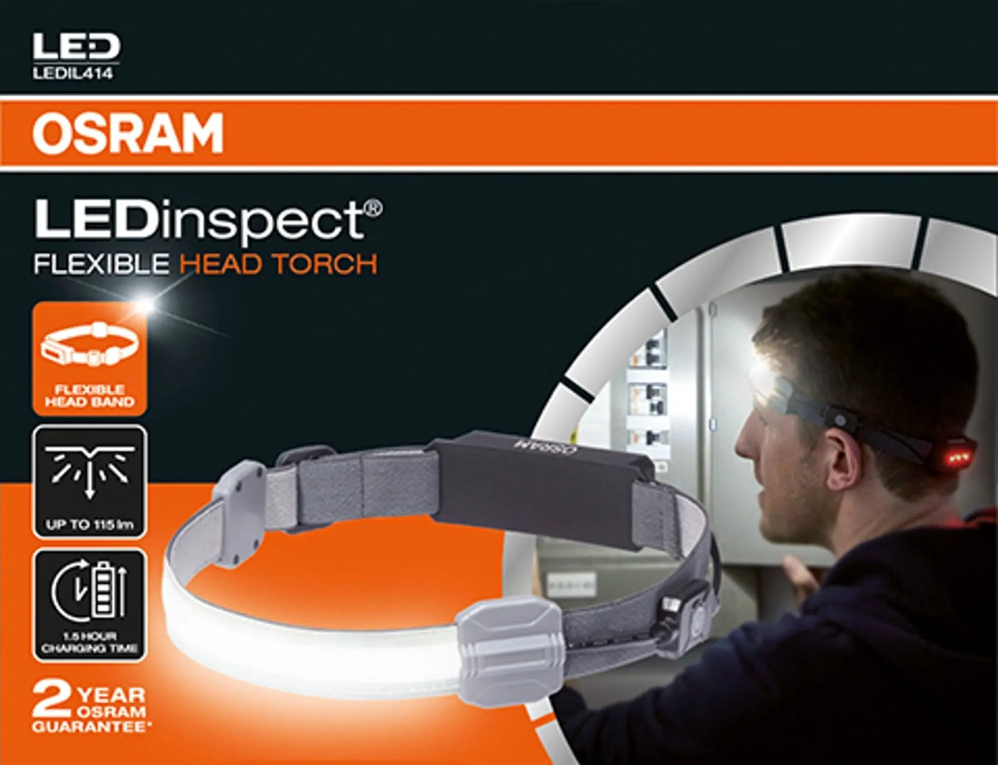 LEDinspect FLEXIBLE HEAD TORCH 1St. OSRAM - Samsuns Group