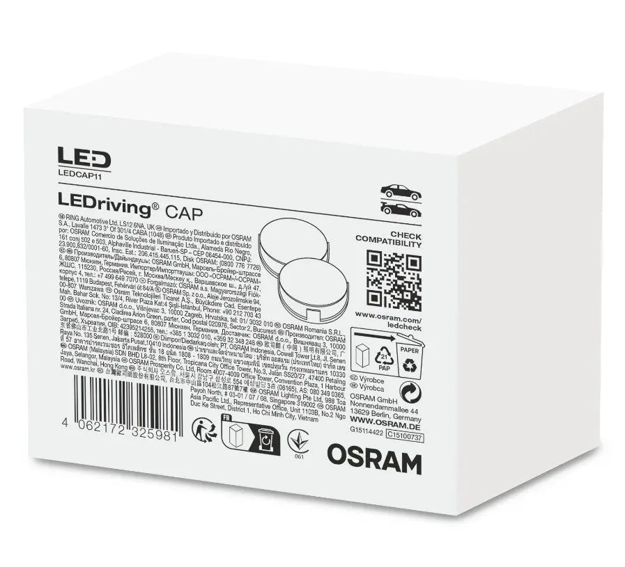 LEDriving CAP LEDCAP11 für NIGHT BREAKER LED H7-LED 2 St. OSRAM - Samsuns Group