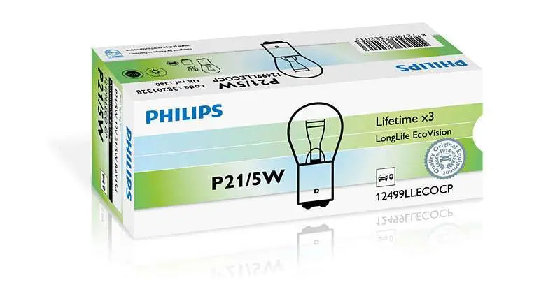 P21/5W 12V 21/5W BAY15d EcoVision 1st. Philips - Samsuns Group