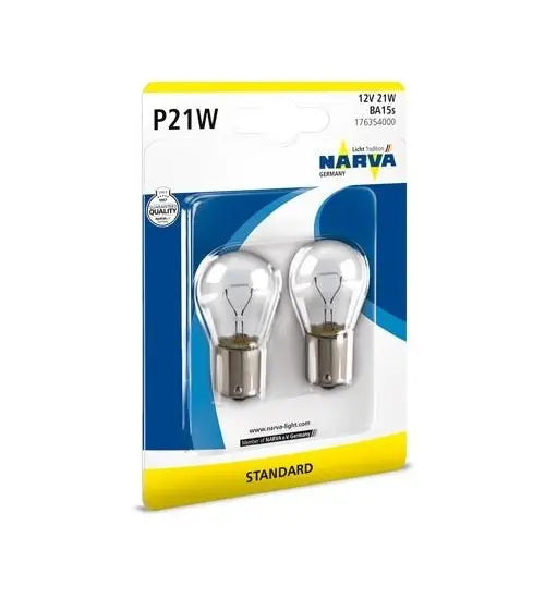 P21W 12V 21W BA15s STANDARD NARVA - Samsuns Group
