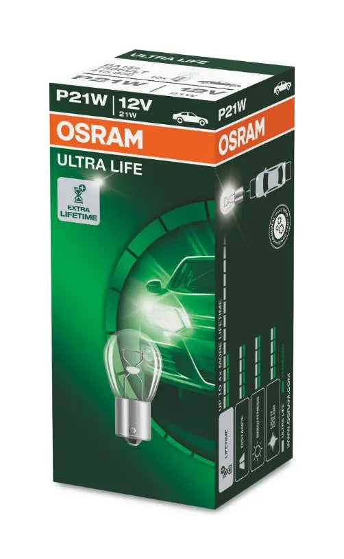 P21W 12V 21W BA15s ULTRA LIFE 2st. Faltschachtel OSRAM - Samsuns Group