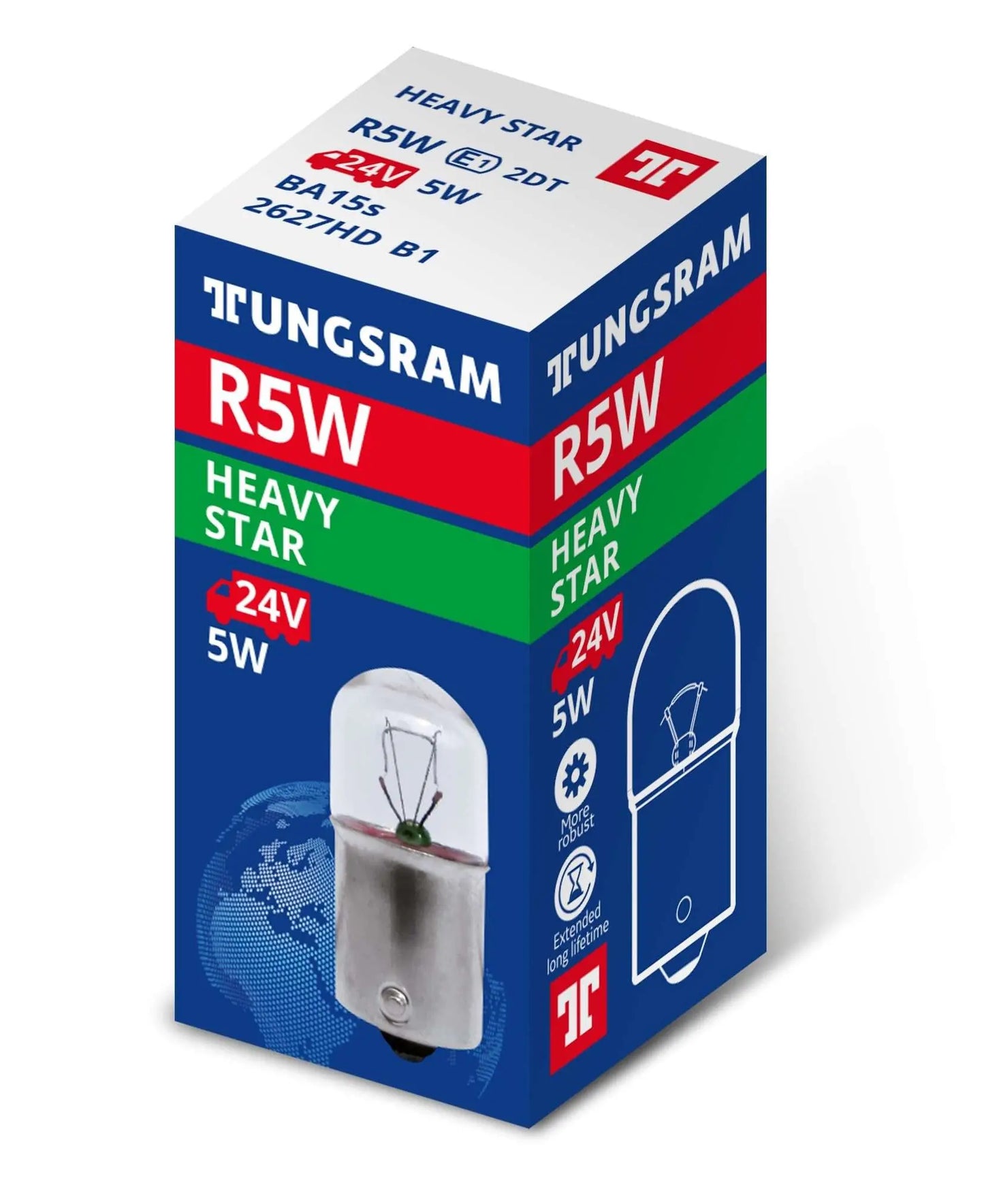 R5W 24V 5W BA15s Original range 1St Tungsram - Samsuns Group