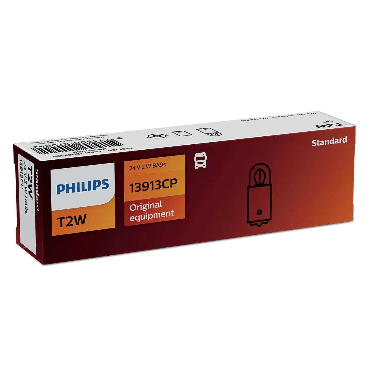 T2W - T3W 24V 2W BA9s 1St Philips - Samsuns Group
