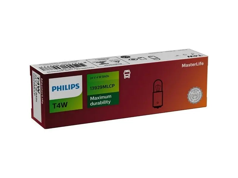 T4W 24V 4W BA9s Master Life 1st. Philips - Samsuns Group