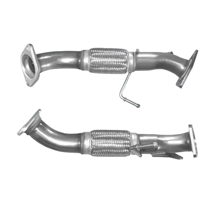 Auspuffrohr Abgasrohr Flexrohr Hosenrohr Abgaskrümmer Rohr bis EURO 4 E-Prüfzeichen für HONDA CR-V 2.2L Mk 2 CTDi N22A2 Motoren DPF und ohne...
