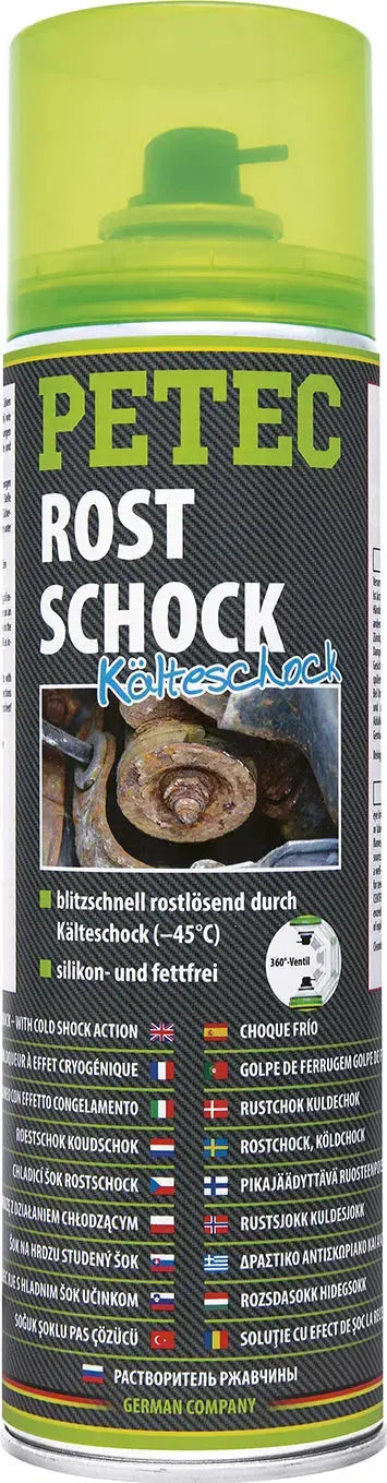 Rostschock Kälteschock Spray 500 ml: Effektive Lösung für festgefressene Autoteile und KFZ-Teile im PKW und LKW Bereich Günstig Samsuns Group