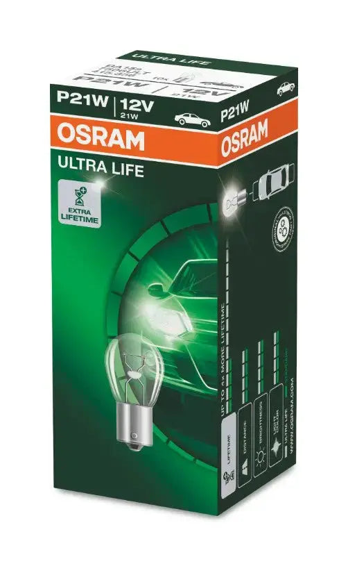 Optimale Fahrzeugsichtbarkeit mit der P21W 12V 21W BA15s ULTRA LIFE von OSRAM: Günstige Autoteile für PKW LKW und NFZ Samsuns Group