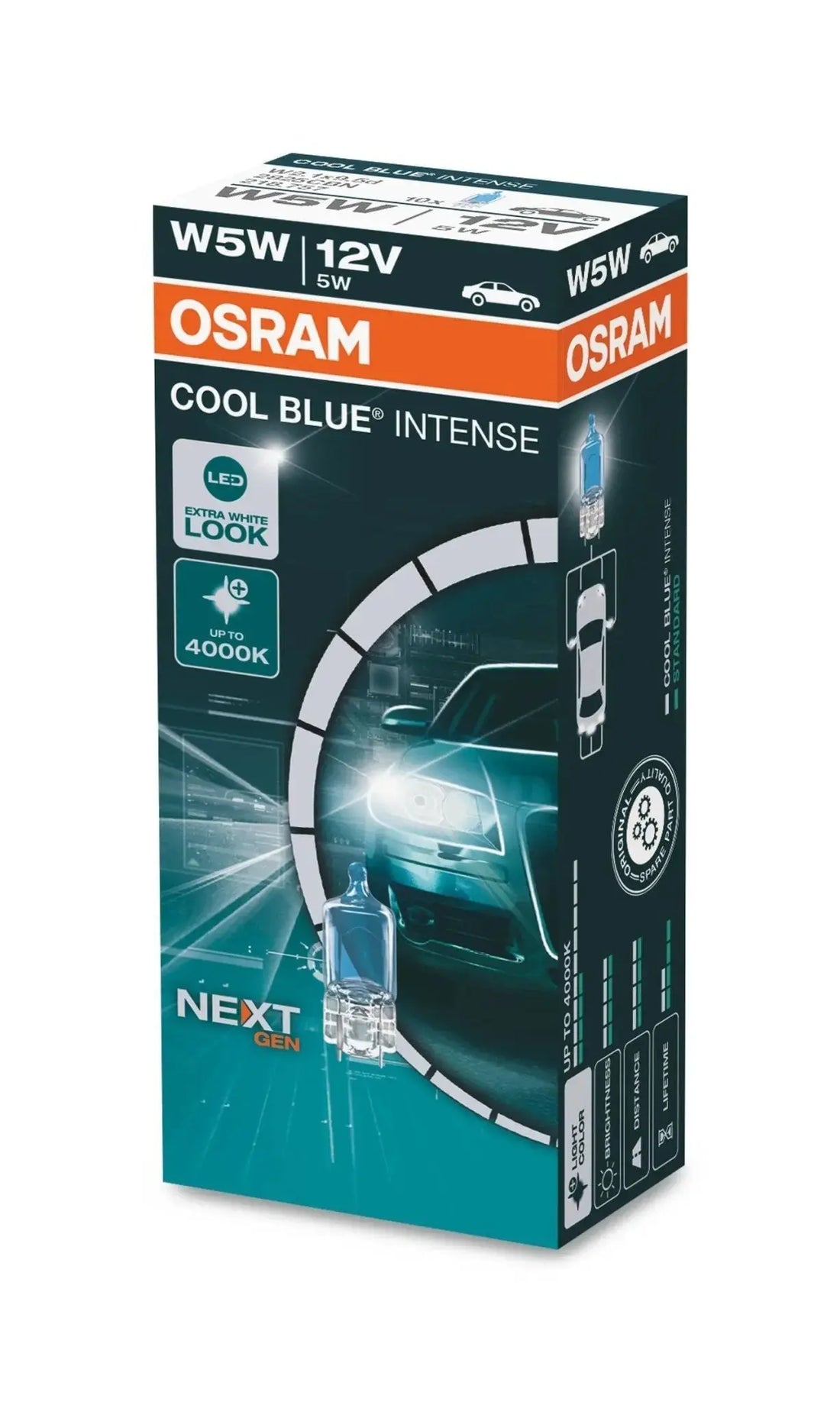 W5W 12V OSRAM Cool Blue INTENSE NextGen: Günstige Fahrzeugteile und KFZ-Teile für PKW LKW und NFZ entdecken Samsuns Group