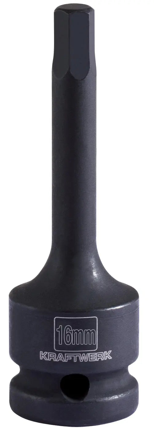 1/2" INSECHSKANT-SCHLAG-STECKNUSS 16 MM KRAFTWERK