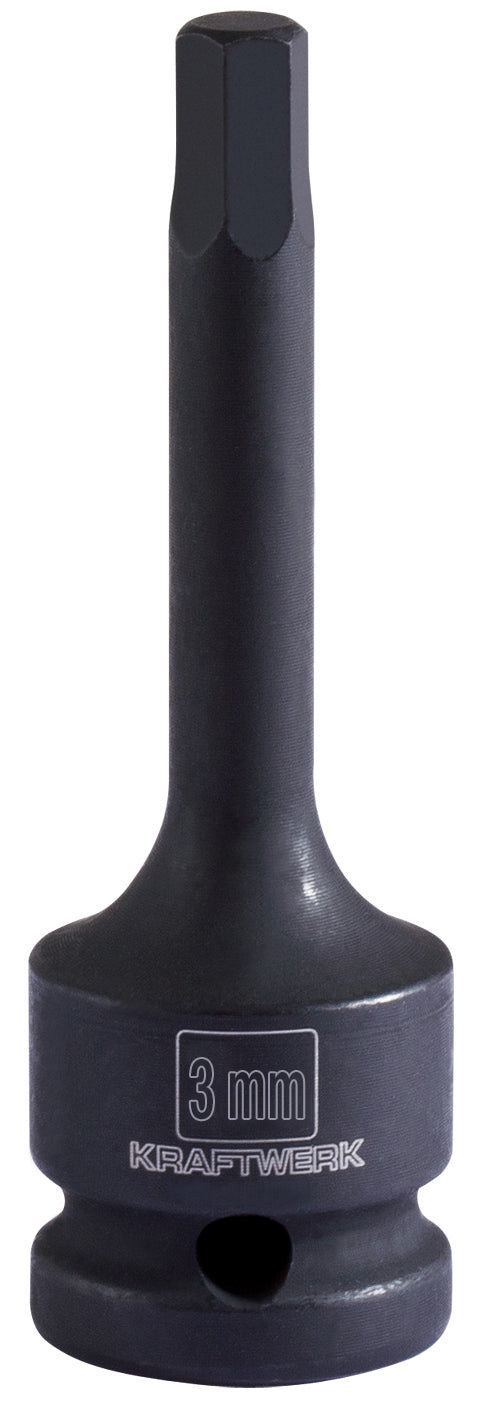 1/2" INSECHSKANT-SCHLAG-STECKNUSS 3 MM KRAFTWERK