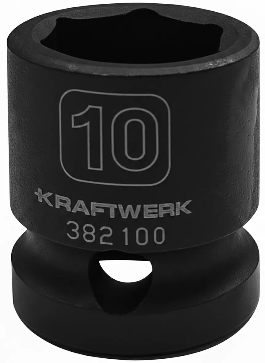 1/2" KURZE SCHLAG-STECKNUSS 10 MM KRAFTWERK