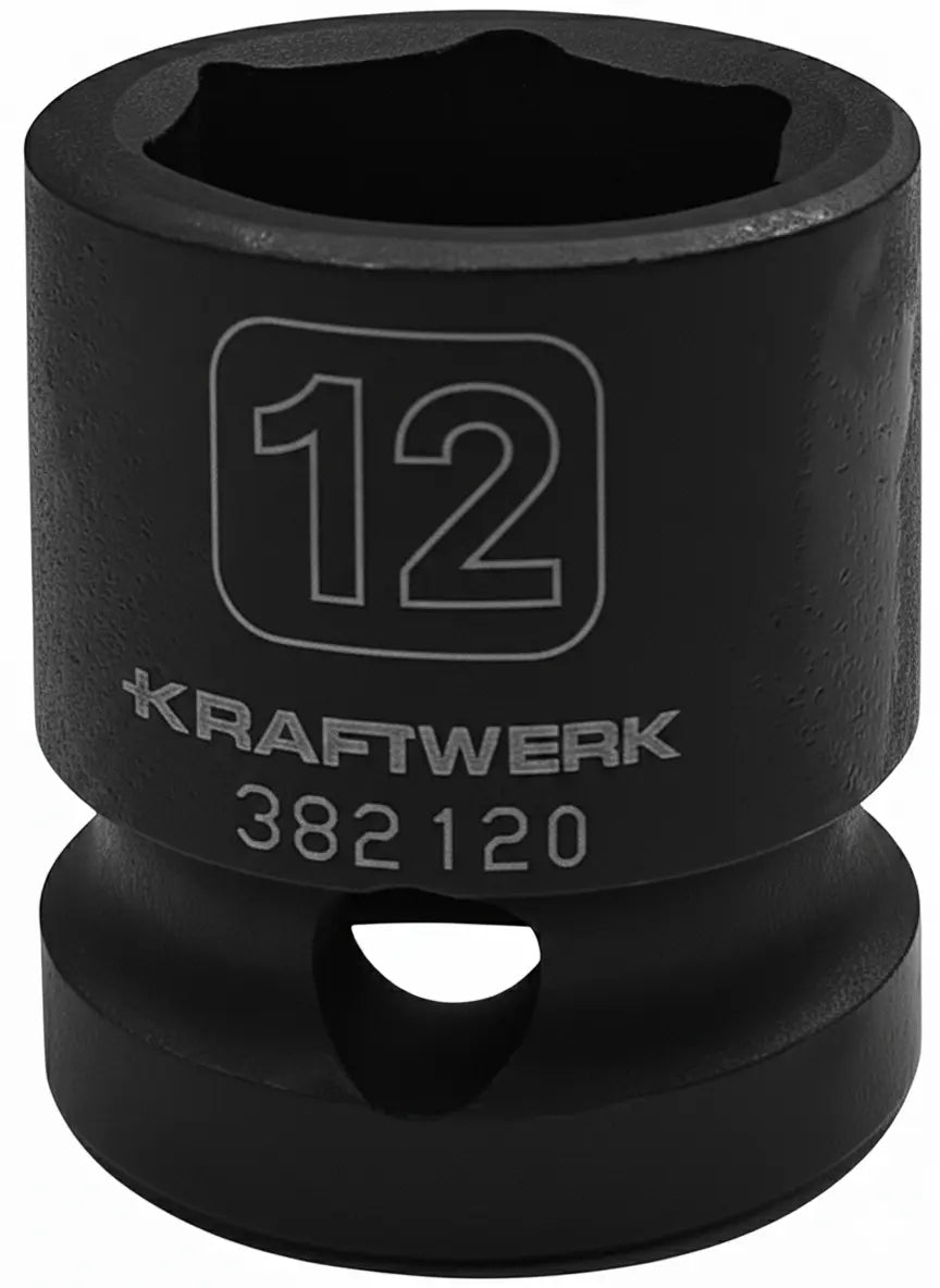 1/2" KURZE SCHLAG-STECKNUSS 12 MM KRAFTWERK