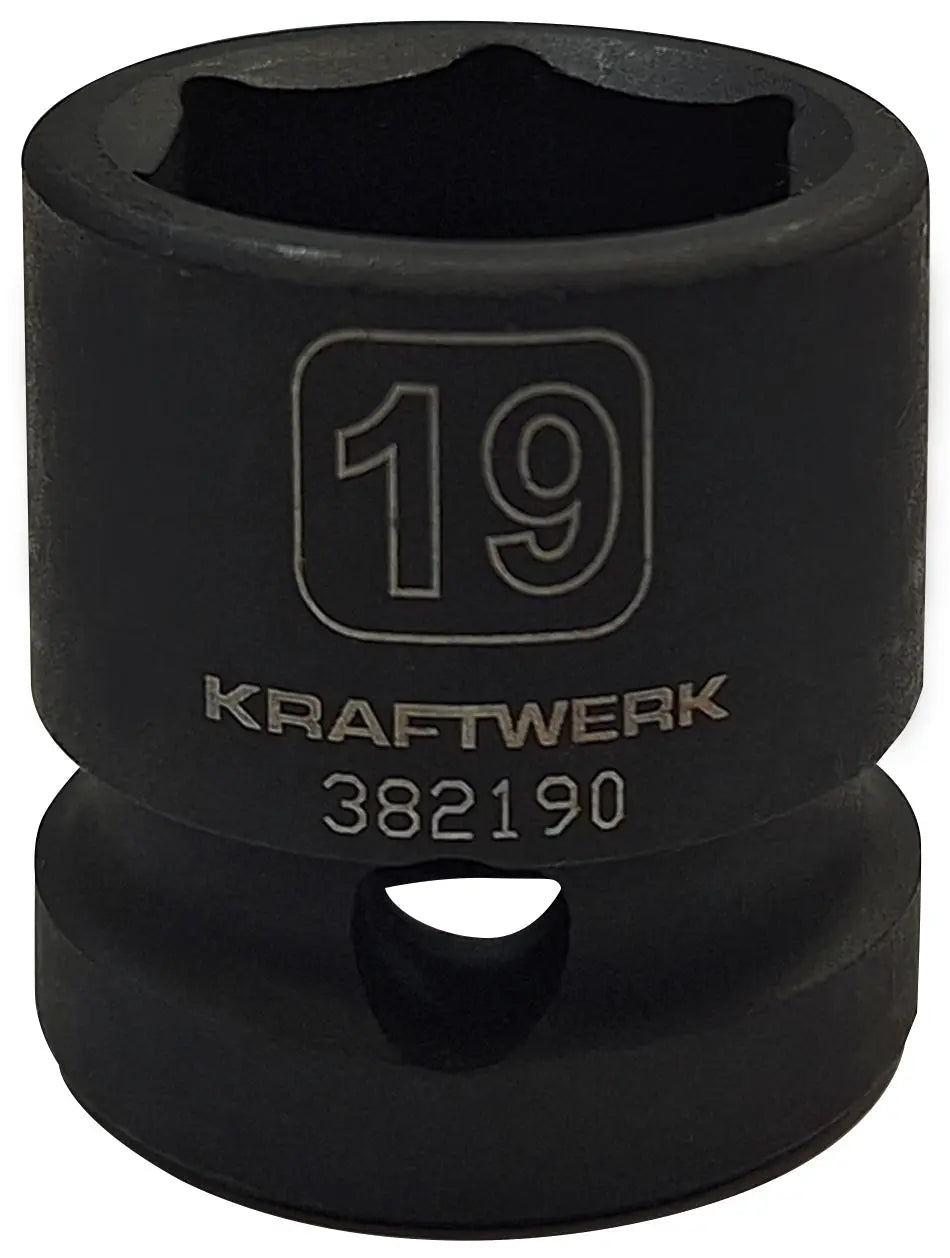 1/2" KURZE SCHLAG-STECKNUSS 19 MM KRAFTWERK