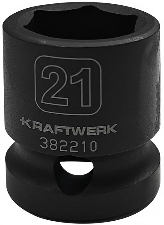 1/2" KURZE SCHLAG-STECKNUSS 21 MM KRAFTWERK
