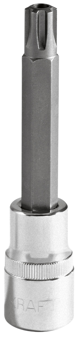 1/2" LOCH-RIBE-BIT-STECKNUSS M13 100 MM KRAFTWERK
