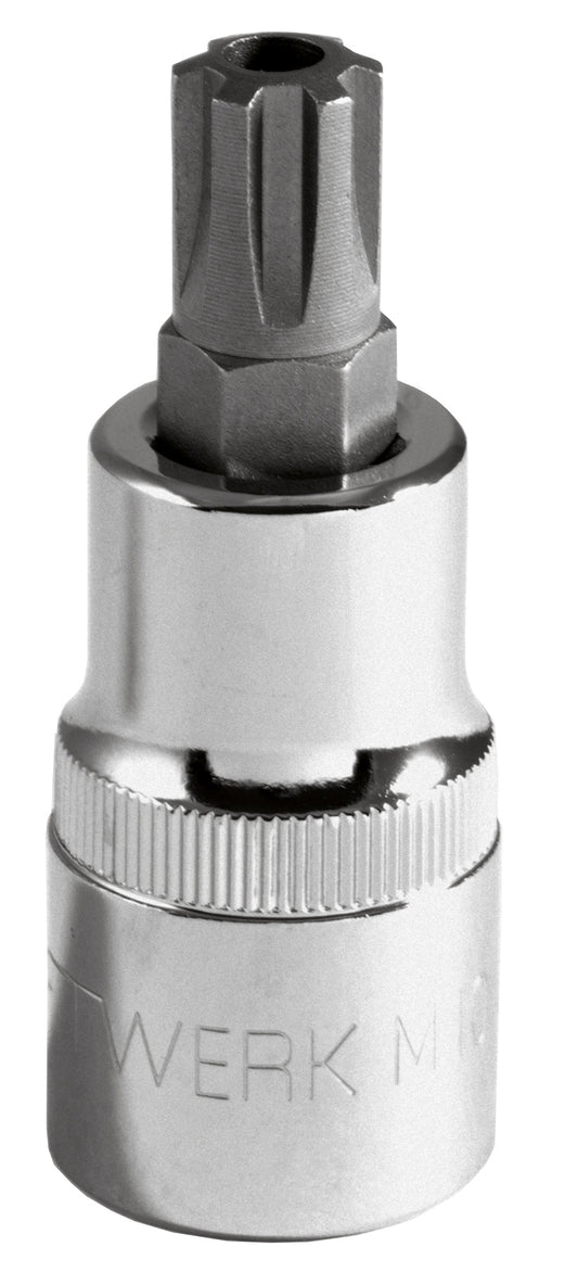 1/2" LOCH-RIBE-BIT-STECKNUSS M6 KRAFTWERK