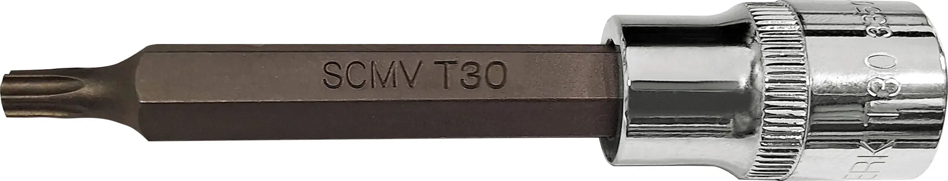 1/2" TX-BIT-STECKNUSS T30 100 MM KRAFTWERK