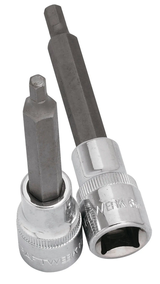 1/2"INSECHSKANT-BIT-STECKNUSS 12MM 100MM KRAFTWERK