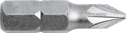 1/4" POZIDRIV BIT 25 MM NR. 1, 50 STÜCK KRAFTWERK