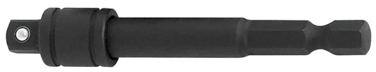 1/4"X1/4" SCHLAG-STECKNUSS-ADAPTER MIT VERRIEGELUNG KRAFTWERK