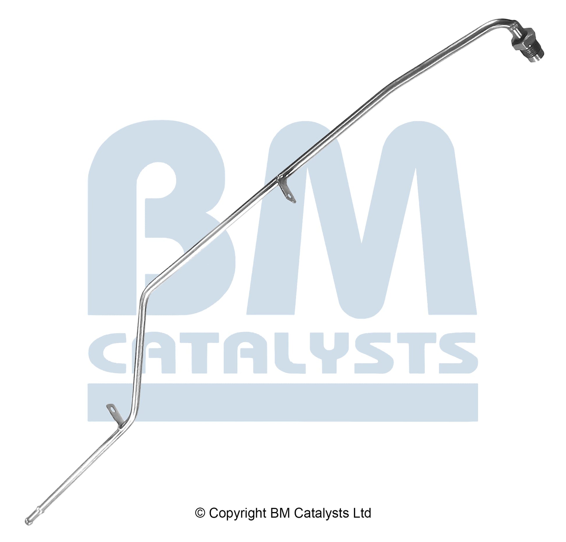 BM Druckrohr für PEUGEOT 307 2.0 Hinten; lang | Euro 3 | OEM: 1714A8 BM CATALYSTS
