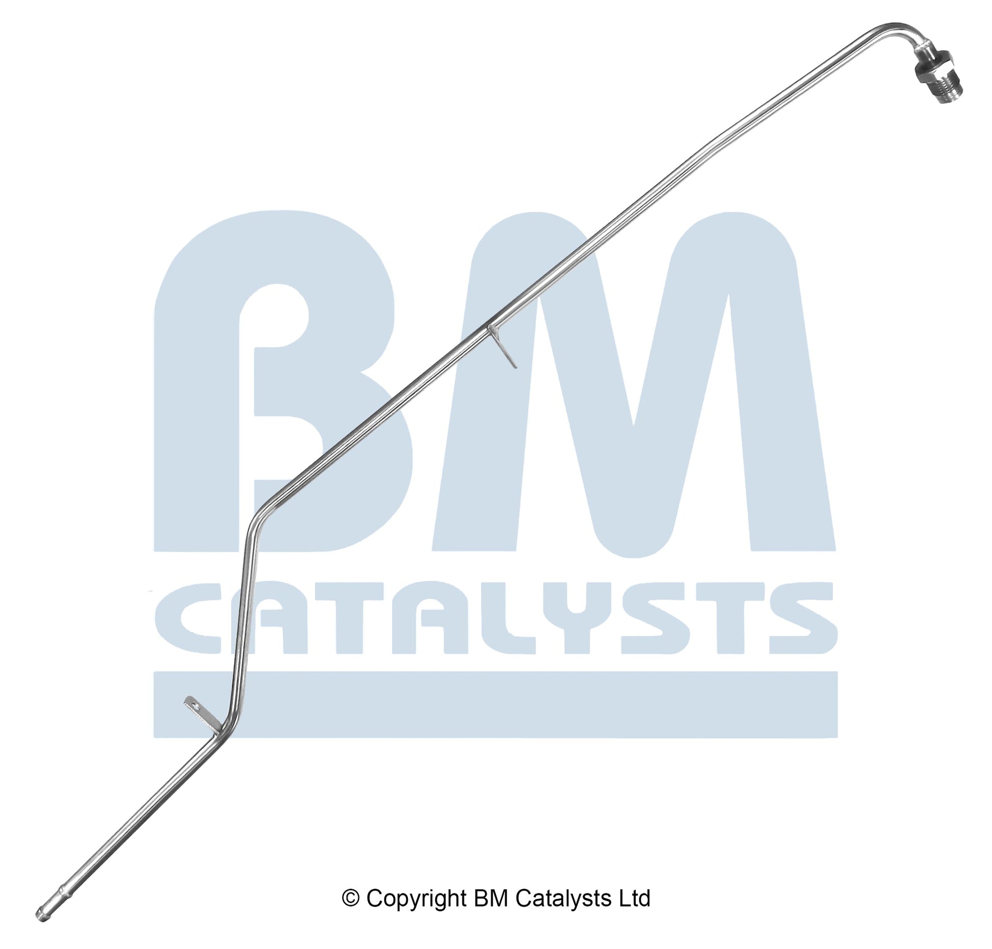 BM Druckrohr für CITROEN C4 2.0 Hinten; lang | Euro 3 oder 4 | OEM: 1714F5 BM CATALYSTS