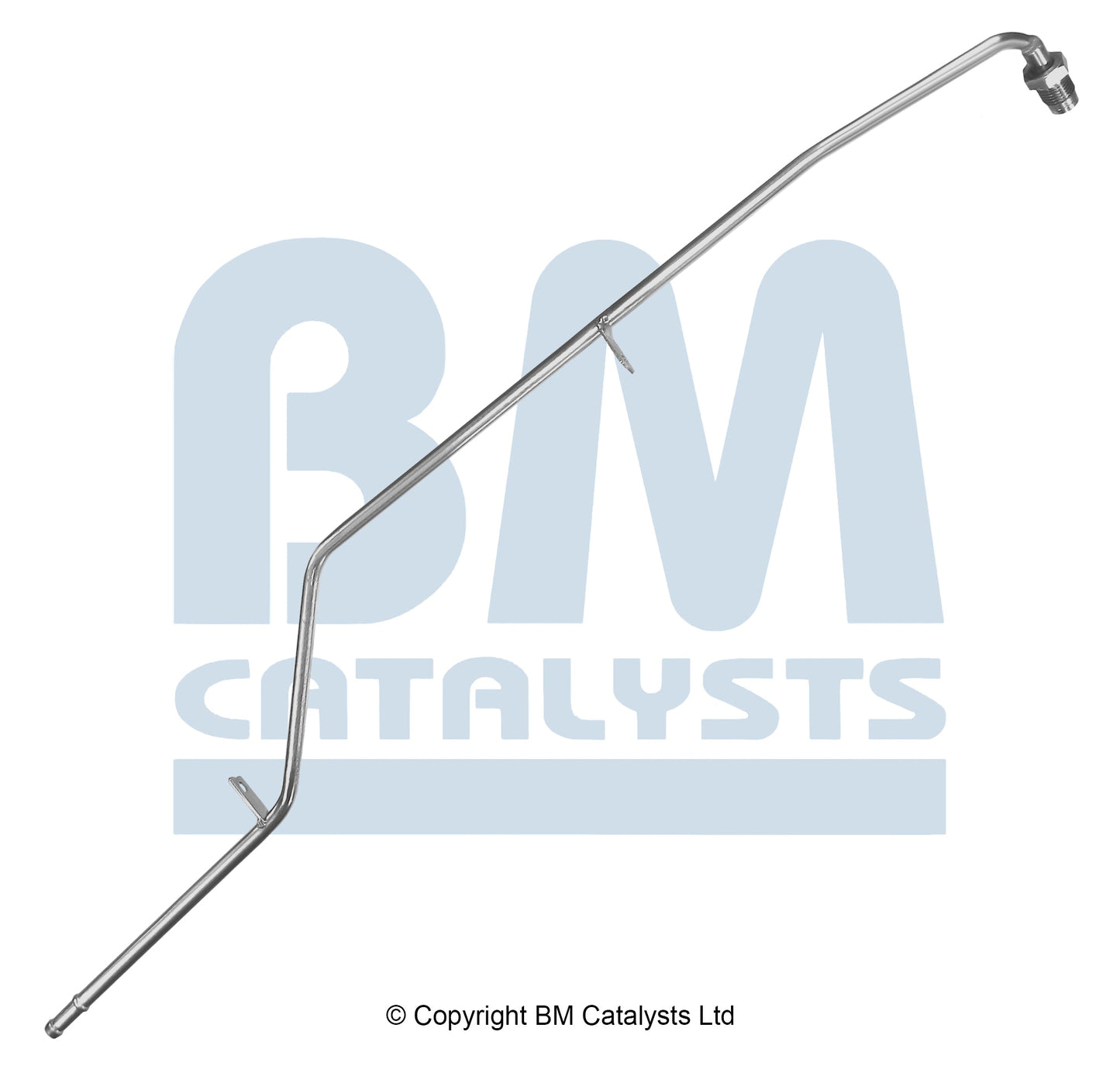 BM Druckrohr für PEUGEOT 307 2.0 Hinten; lang | Euro 3 oder 4 | OEM: 1714A8 BM CATALYSTS