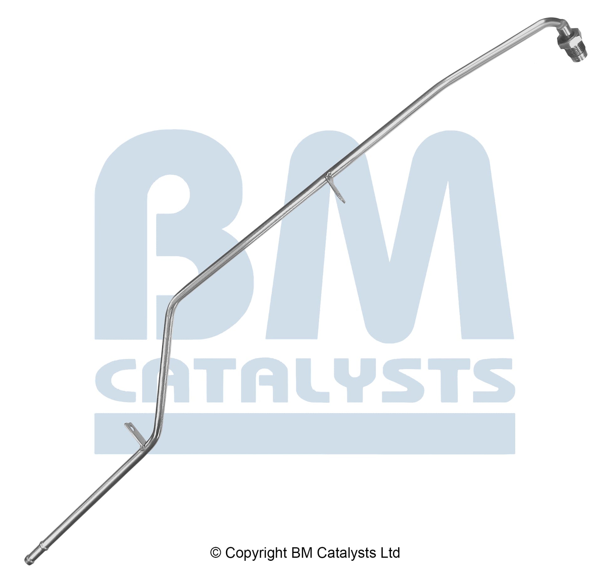 BM Druckrohr für PEUGEOT 307 2.0 Hinten; lang | Euro 3 oder 4 | OEM: 1714A8 BM CATALYSTS