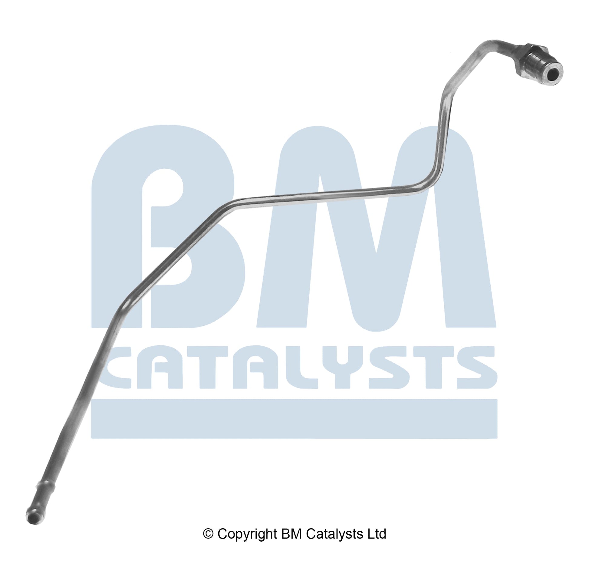 BM Druckrohr für CITROEN BERLINGO 1.6 Hinten; lang | Euro 4 | OEM: 1714G2 BM CATALYSTS