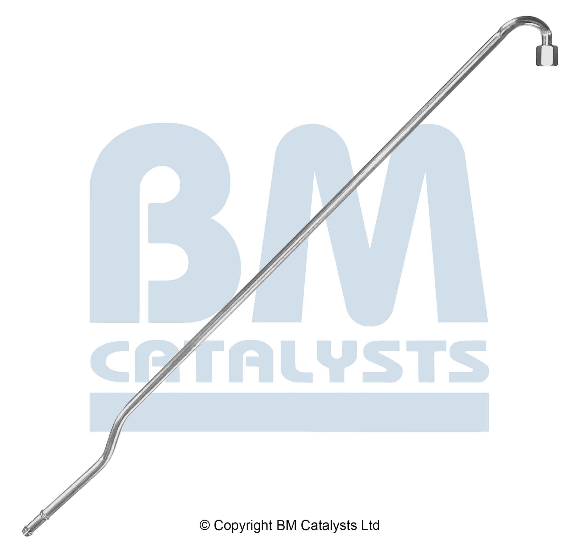 BM Druckrohr für FIAT CROMA 1.9 Hinten; lang | Euro 4 | OEM: 0000051767238(DPF) BM CATALYSTS