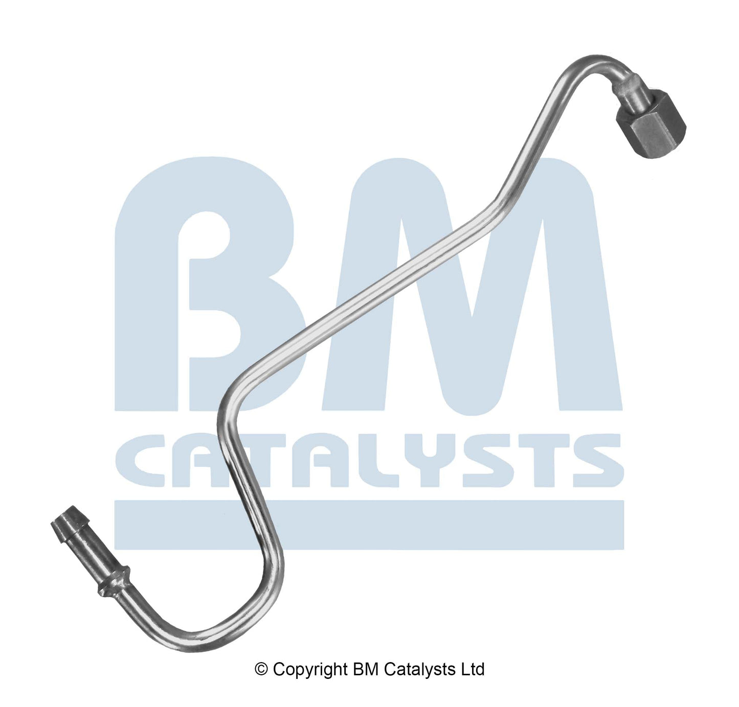 BM Druckrohr für VOLKSWAGEN HANDWERKER 2.5 Vorne; kurz | Euro 4 | OEM: 2E0131581F BM CATALYSTS
