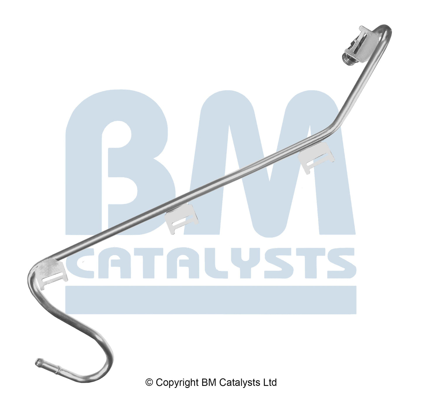 BM Druckrohr für VOLKSWAGEN CARAVELLE 2.5 Hinten; lang | Euro 4 | OEM: BM CATALYSTS