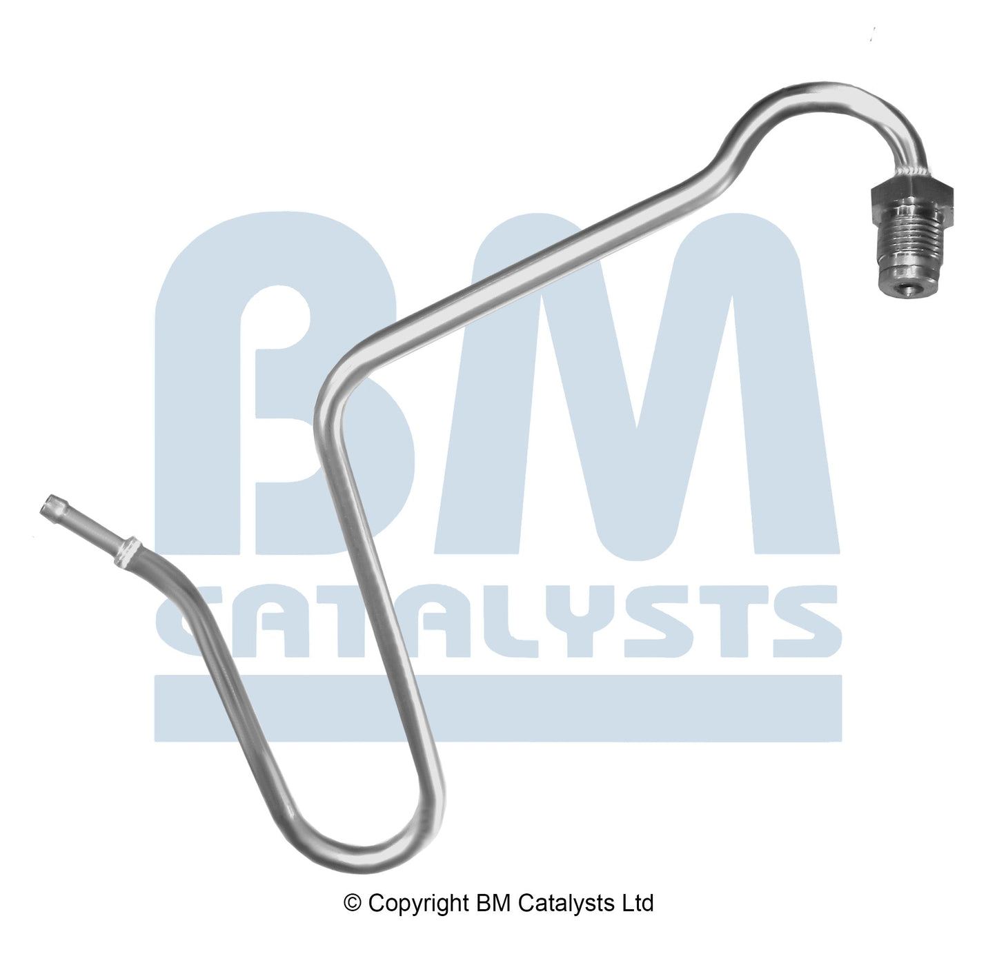 BM Druckrohr für AUDI A4 2.0 Hinten; lang | Euro 4 | OEM: 8K0131205B BM CATALYSTS