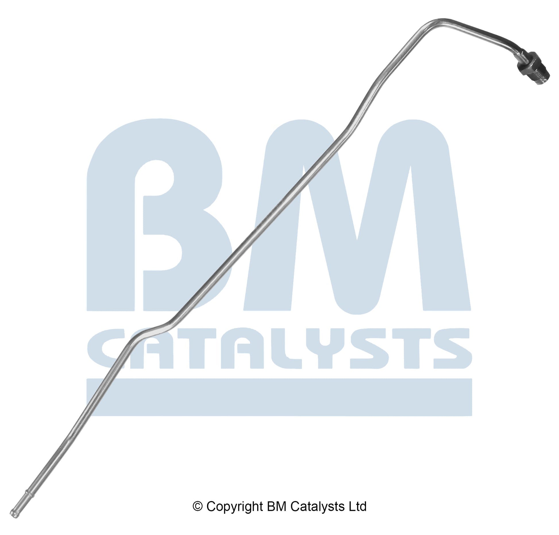 BM Druckrohr für JAGUAR S-TYP 2.7 Hinten; lang | Euro 3 oder 4 | OEM: XR852835 BM CATALYSTS