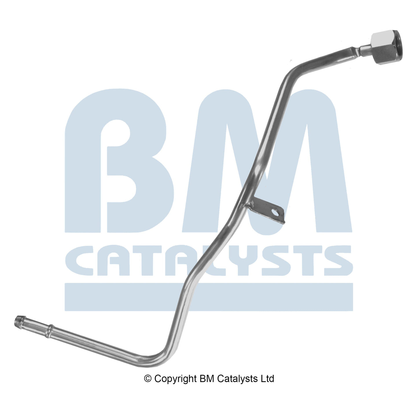 BM Druckrohr für FORD FIESTA 1.4 Hinten; lang | Euro 5 | OEM: 1687911(DPF) BM CATALYSTS
