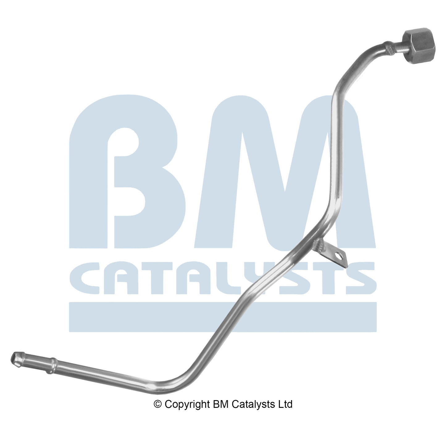 BM Druckrohr für FORD FOKUS 1.6 Hinten; lang | Euro 4 | OEM: 1619831 (DPF) BM CATALYSTS