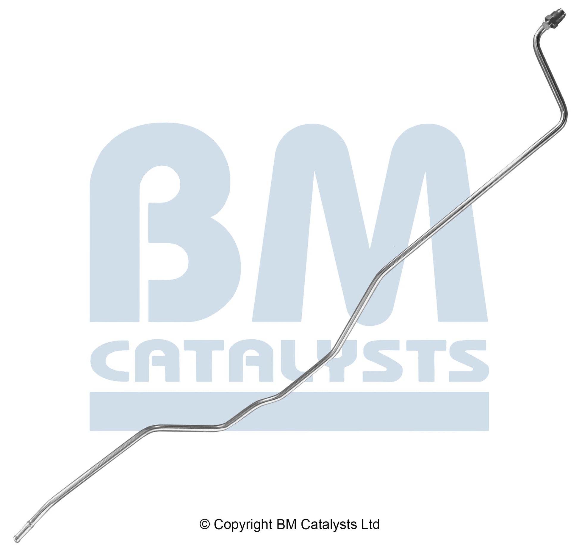 BM Druckrohr für NISSAN NAVARA 2.5 Hinten; lang | Euro 4 | OEM: B0802EC00A(DPF) BM CATALYSTS