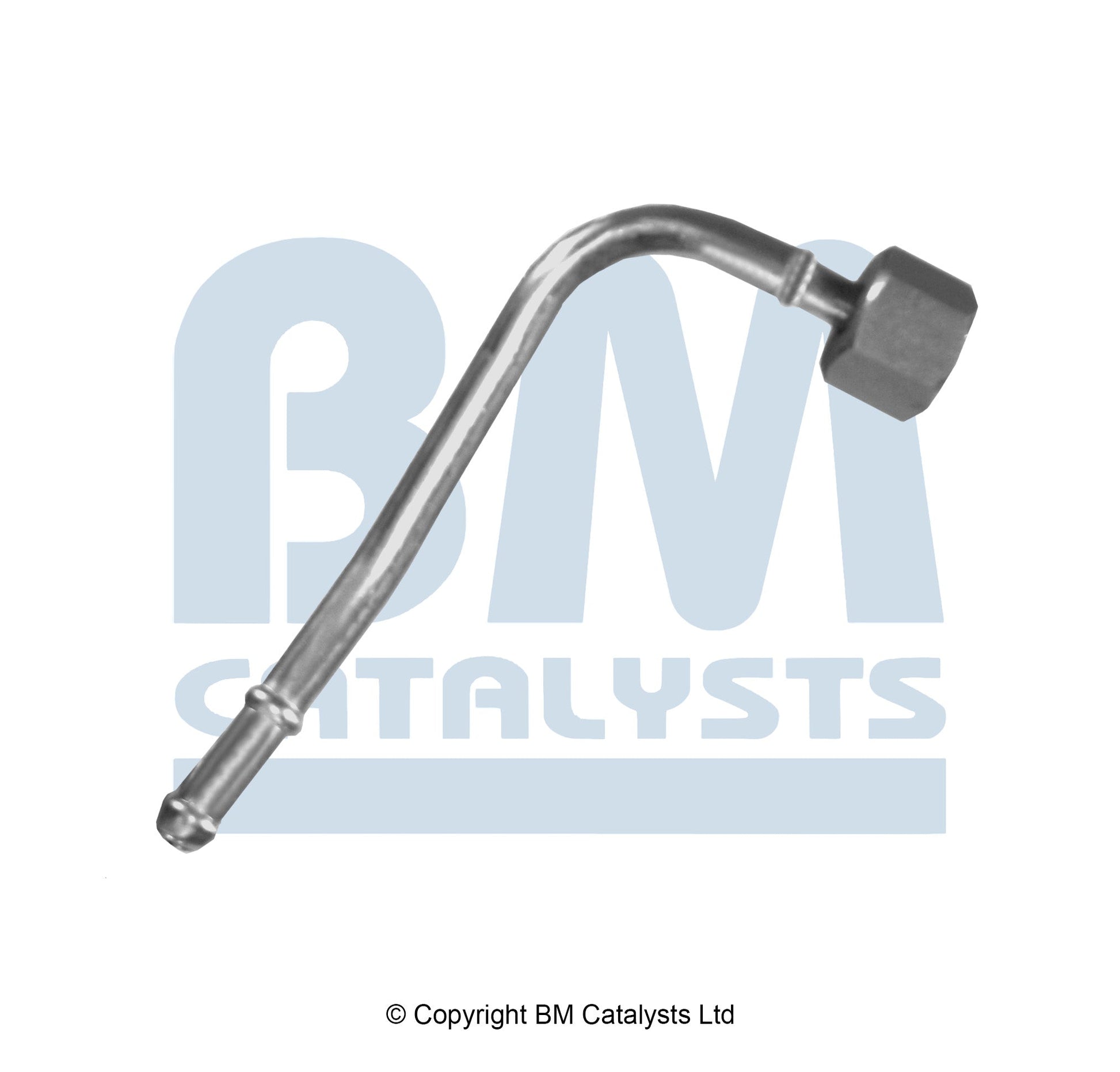 BM Druckrohr für VOLVO S60 2.4 Vorne; kurz | Euro 4 | OEM: 30731180 BM CATALYSTS