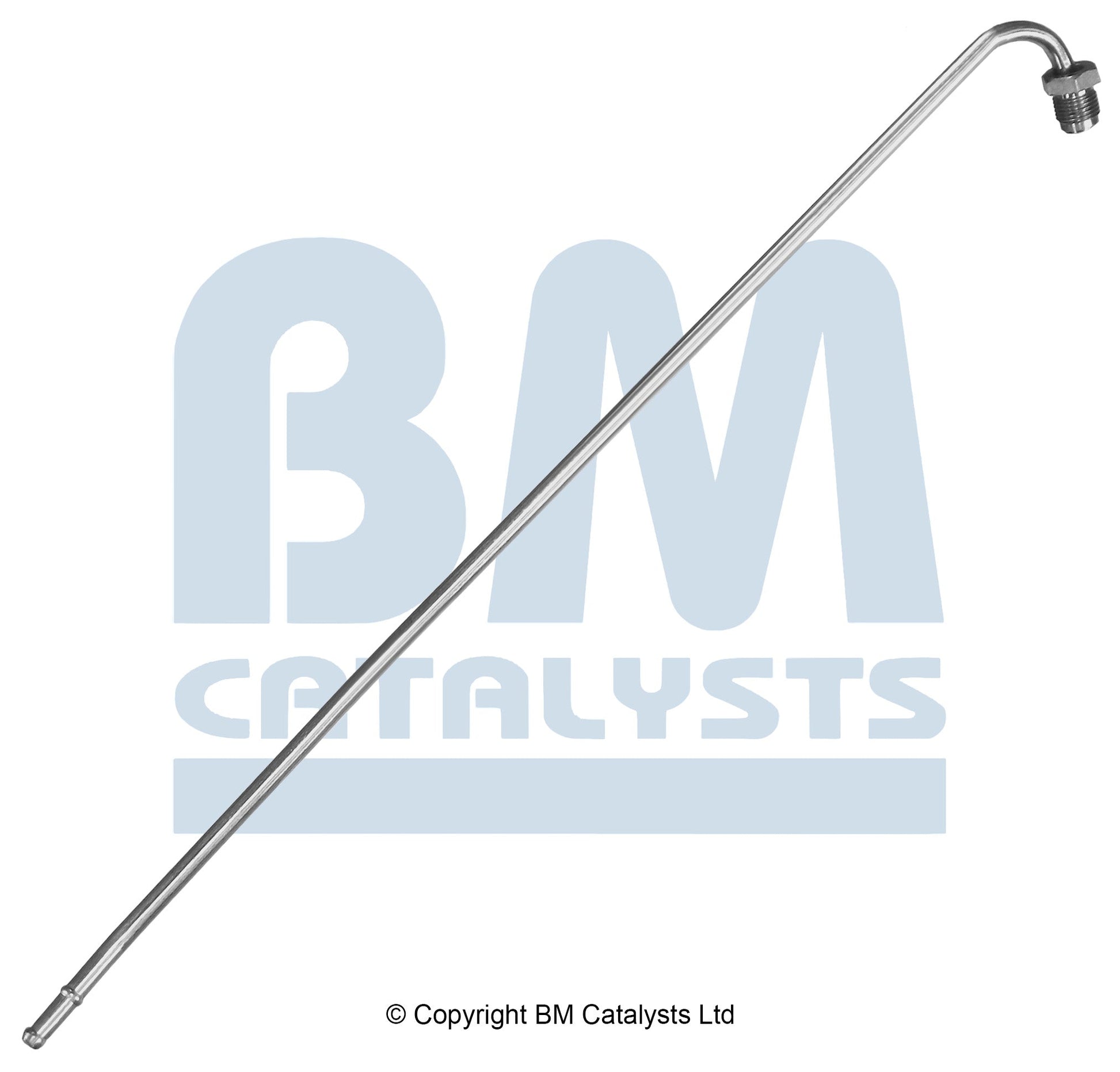 BM Druckrohr für VOLVO S60 2.4 Hinten; lang | Euro 4 | OEM: 30731181 BM CATALYSTS