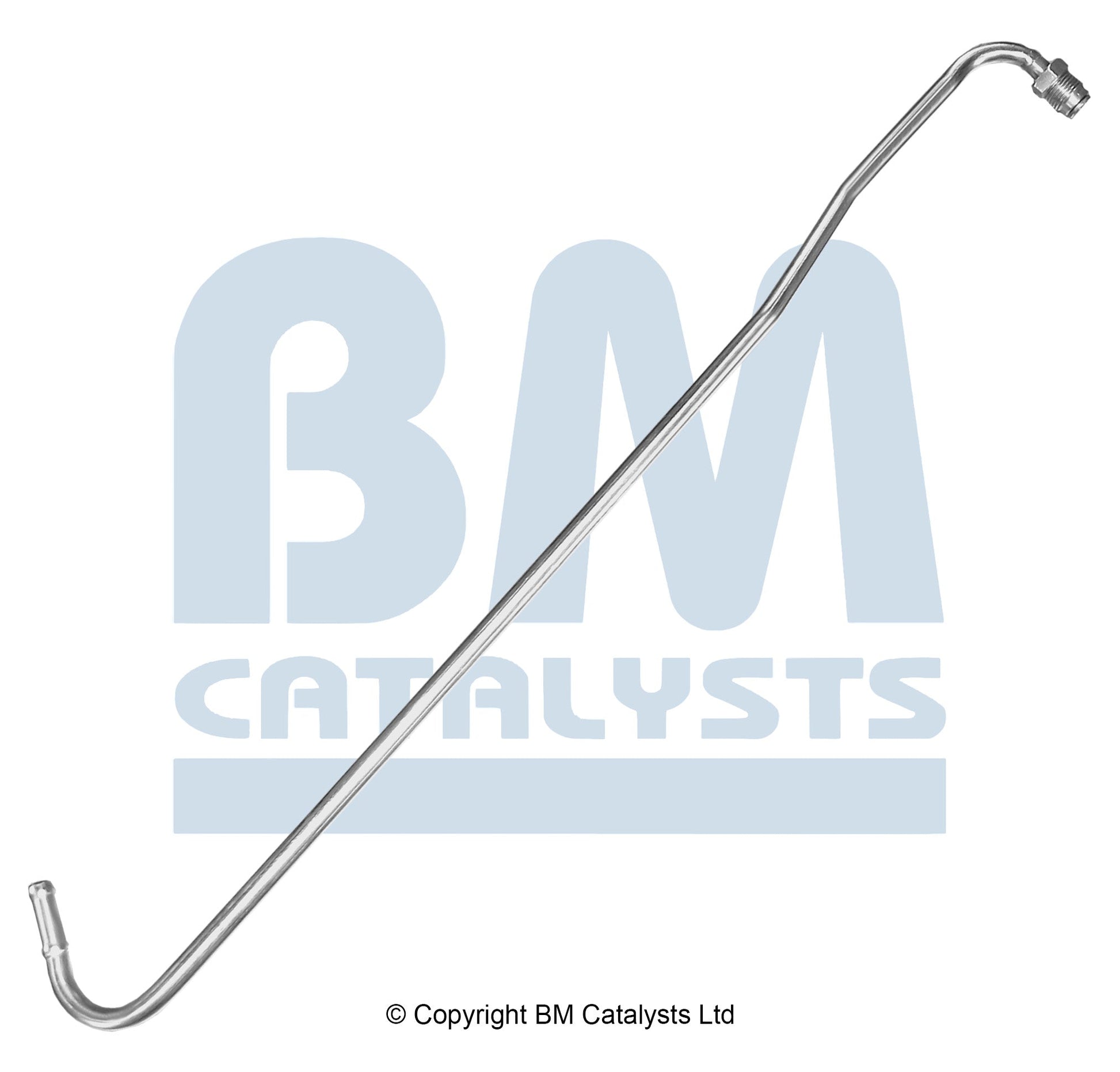 BM Druckrohr für HYUNDAI SANTA FE 2.2 Hinten; lang | Euro 4 | OEM: 2899827800 BM CATALYSTS