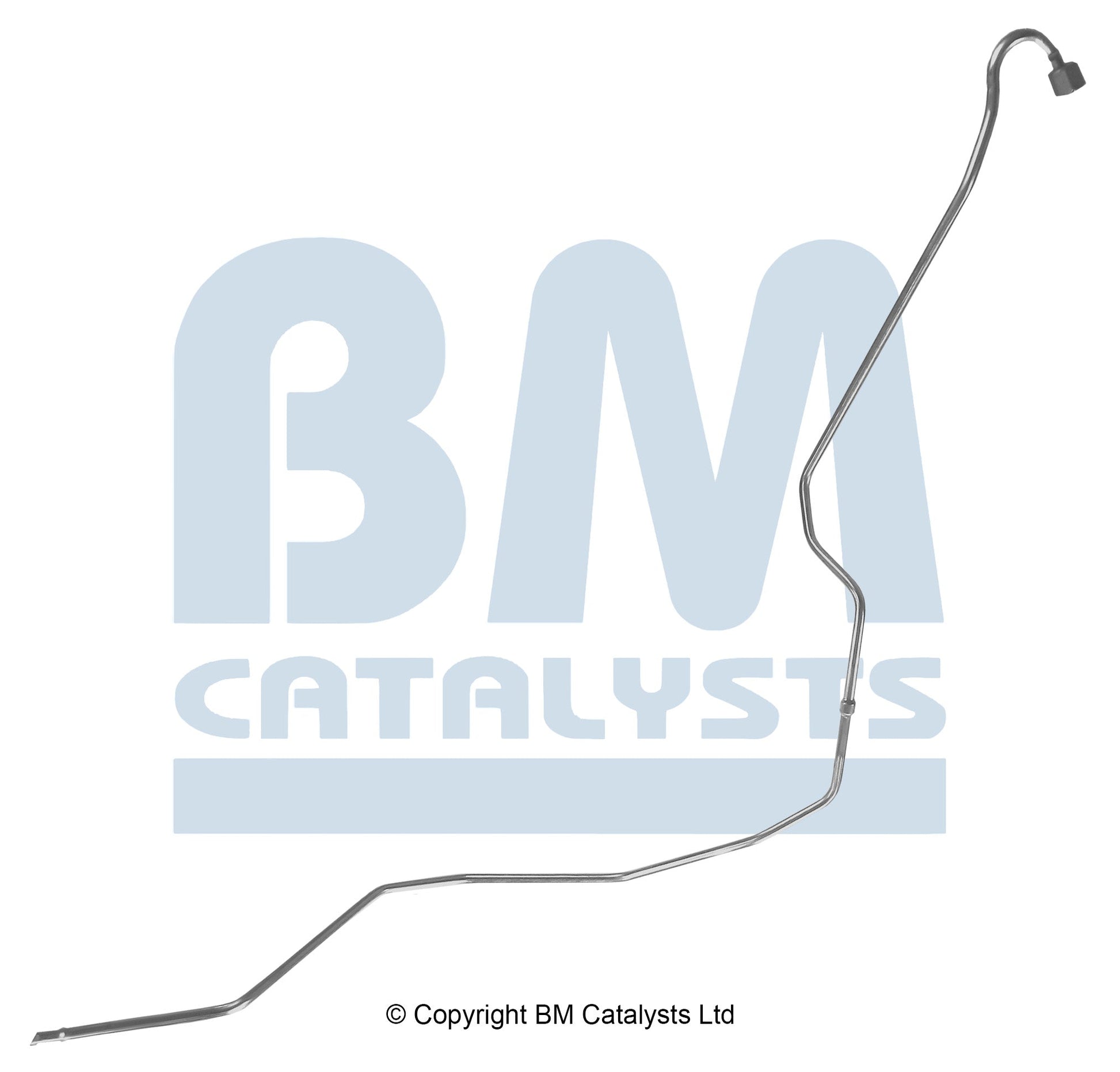BM Druckrohr für CHRYSLER GRAND CHEROKEE 2.7 Hinten; lang | Euro 3 oder 4 | OEM: 68032610AA BM CATALYSTS