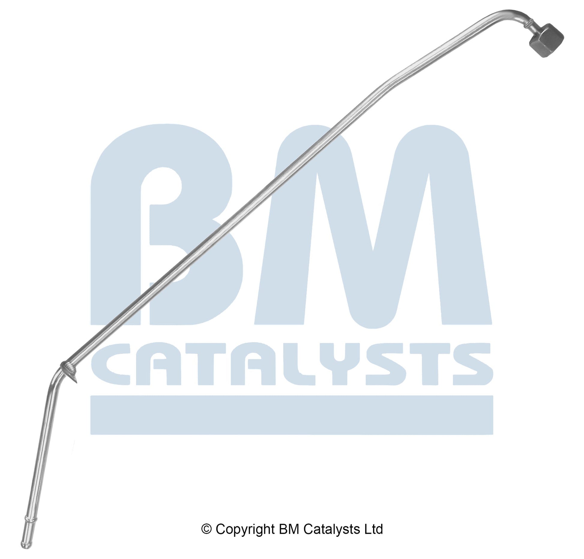 BM Druckrohr für FORD MONDEO 2.0 Hinten; lang | Euro 4 | OEM: 1429991 (DPF) BM CATALYSTS
