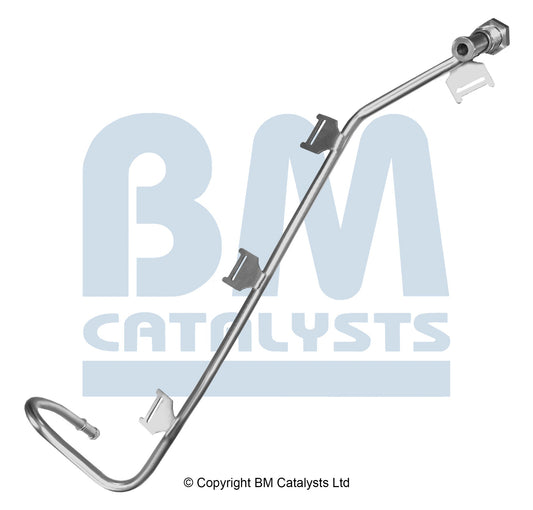 BM Druckrohr für VOLKSWAGEN TRANSPORTER 1.9 Hinten; lang | Euro 4 | OEM: BM CATALYSTS