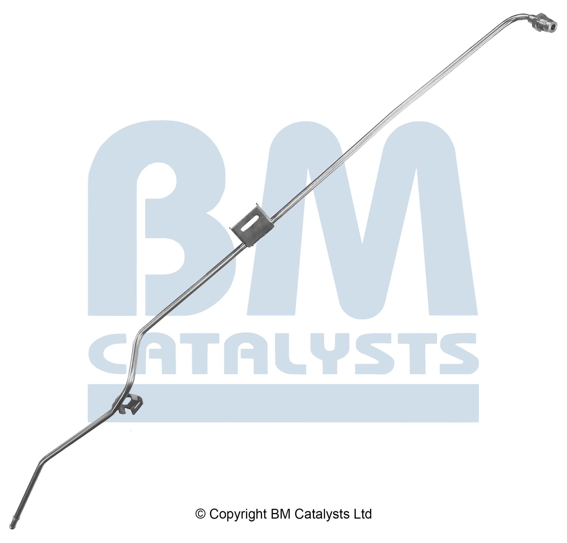 BM Druckrohr für CITROEN C5 2.0 Hinten; lang | Euro 3 oder 4 | OEM: 1714A0 BM CATALYSTS