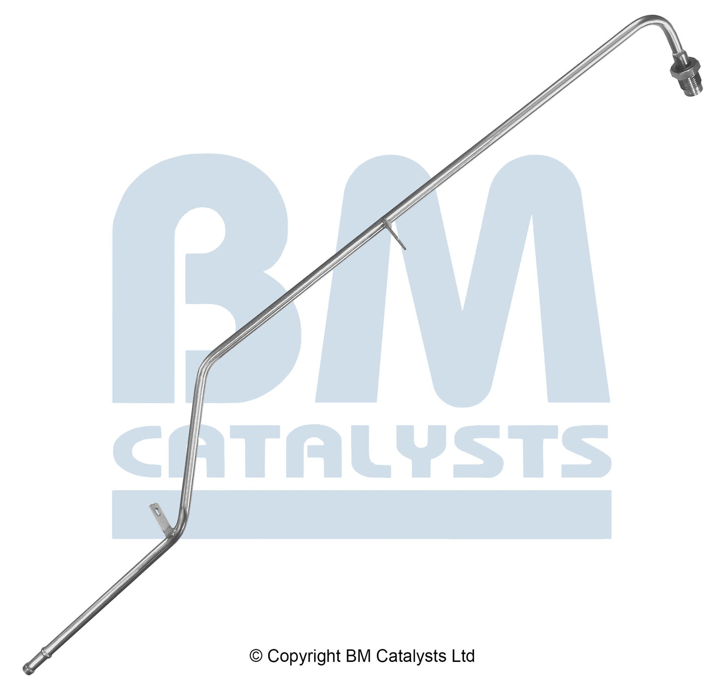 BM Druckrohr für CITROEN C4 GRAND PICASSO 2.0 Hinten; lang | Euro 4 | OEM: 1714K1 BM CATALYSTS