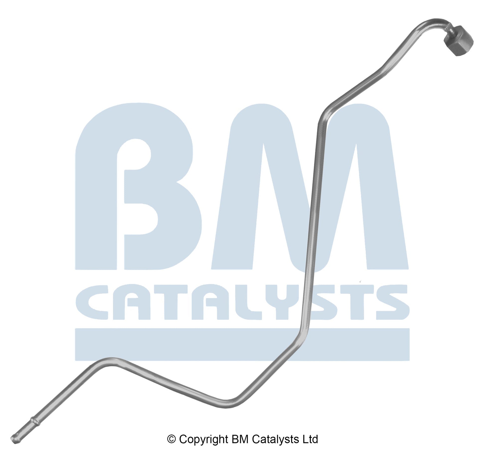 BM Druckrohr für MERCEDES C200 2.1 Vorne; lang | Euro 3 oder 4 | OEM: A2034910337 BM CATALYSTS