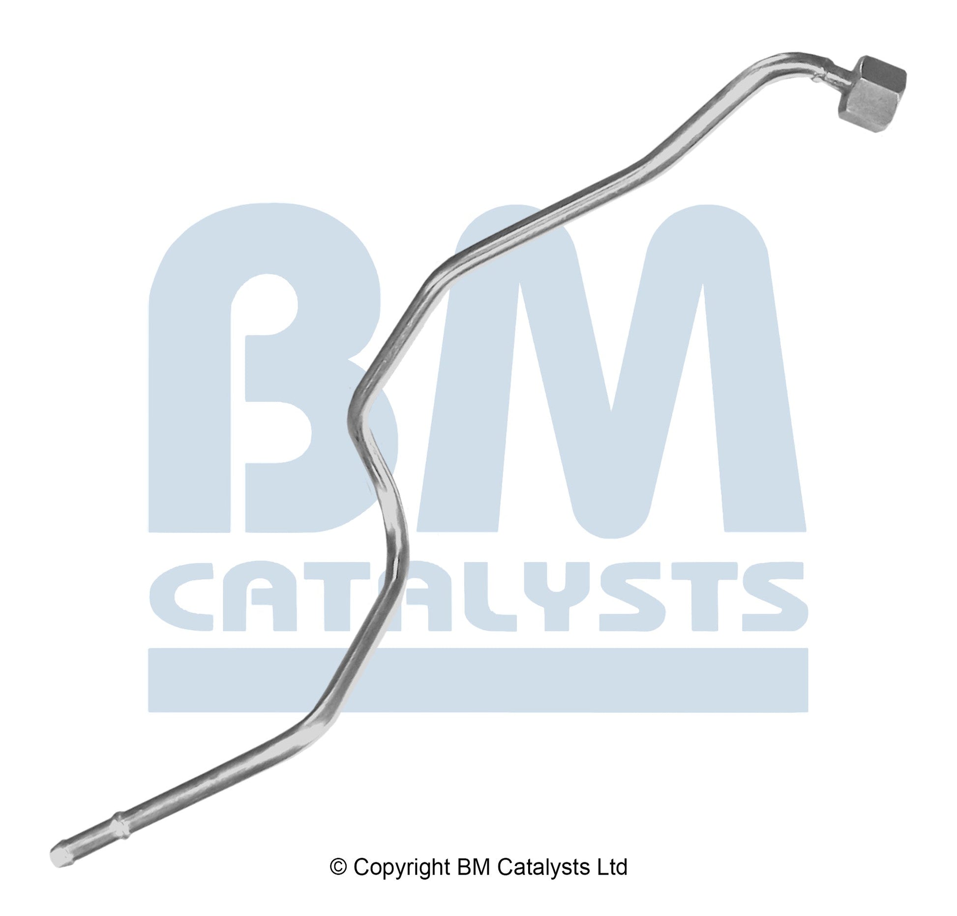 BM Druckrohr für MERCEDES C200 2.1 Hinten; kurz | Euro 3 oder 4 | OEM: A2034910237 BM CATALYSTS