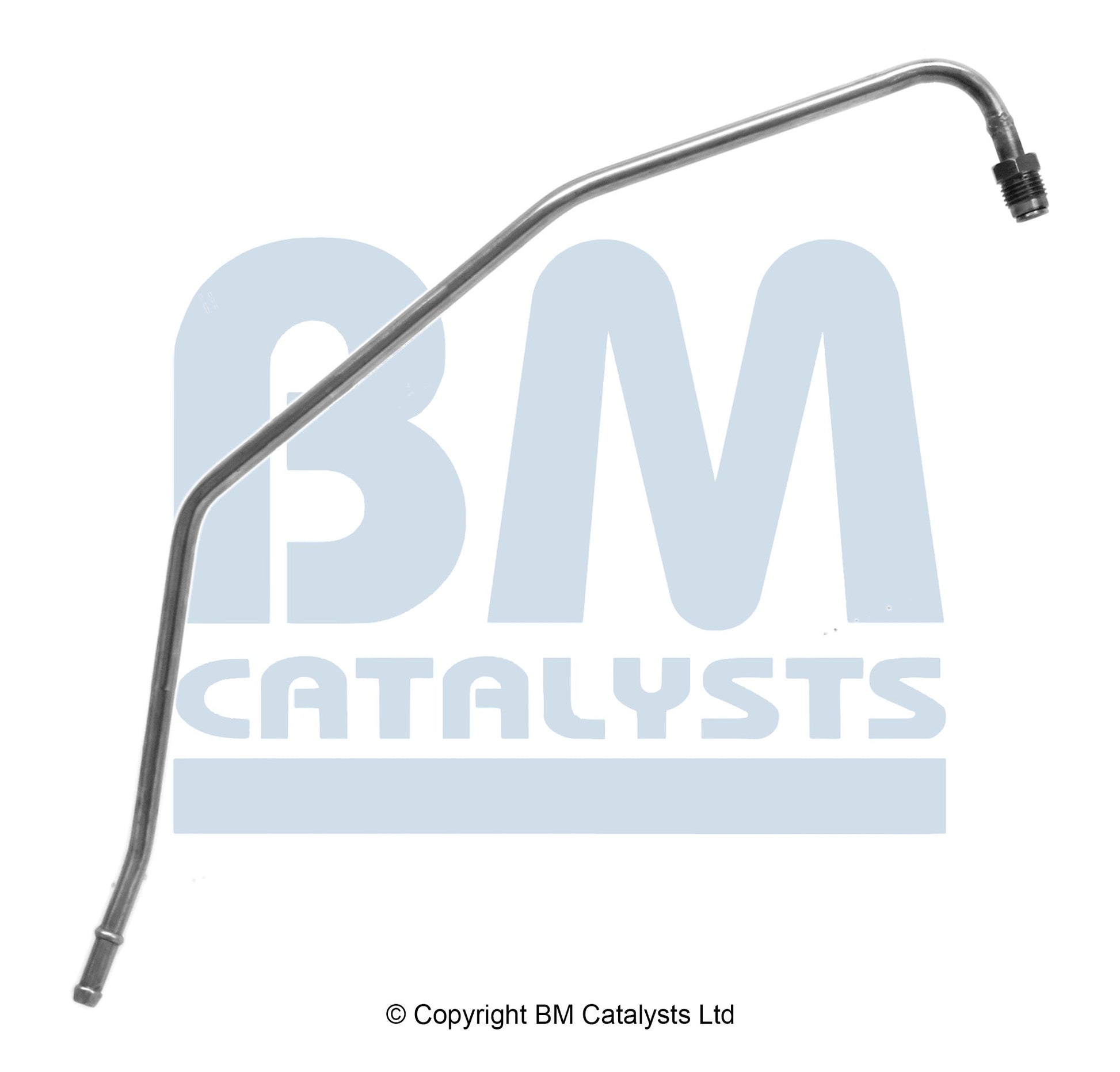 BM Druckrohr für HONDA ÜBEREINSTIMMUNG 2.2 Hinten; lang | Euro 4 | OEM: 18168RL0G10 BM CATALYSTS