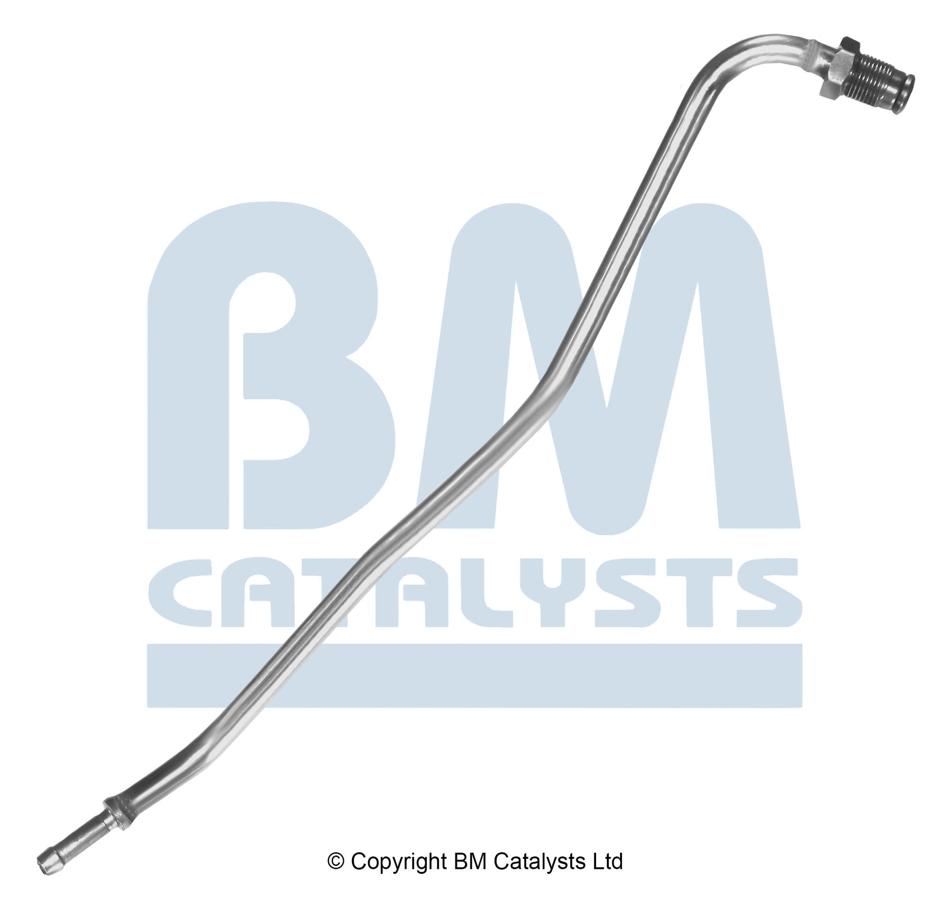 BM Druckrohr für RENAULT MEGANE 1,5 Hinten; lang | Euro 4 | OEM: 208155568R BM CATALYSTS