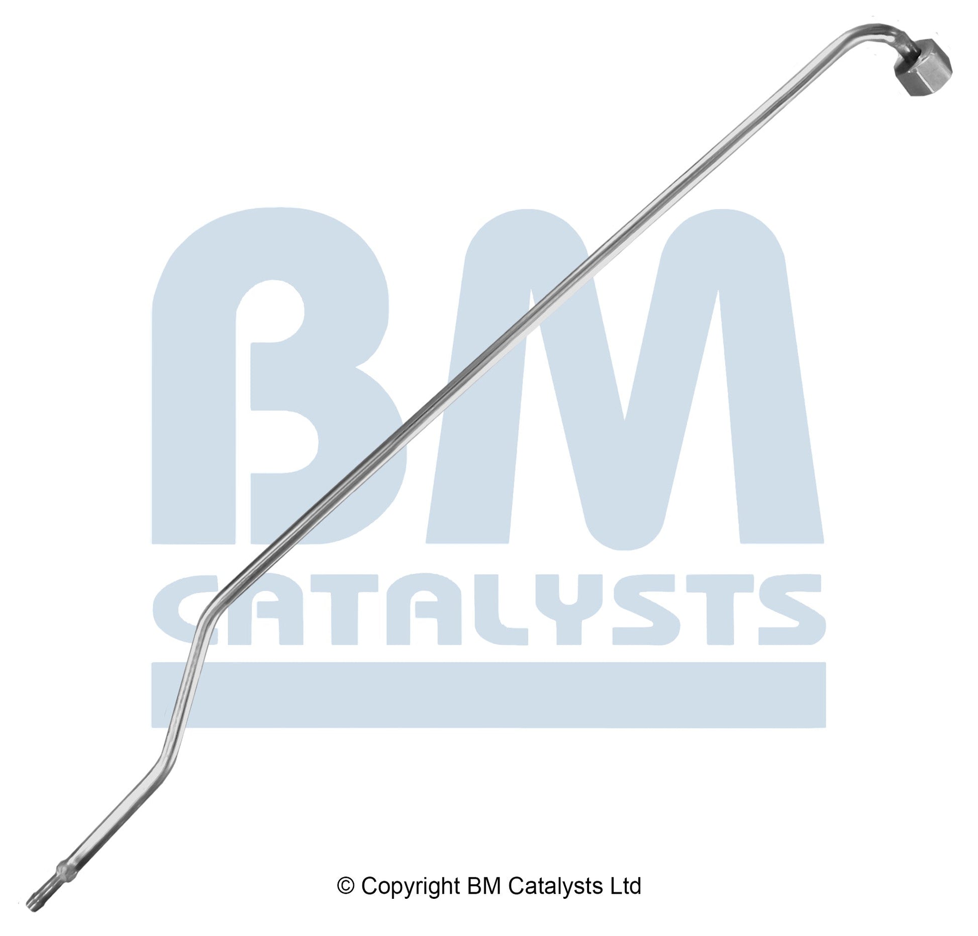 BM Druckrohr für MERCEDES VIANO 3.0 Hinten; lang | Euro 4 | OEM: A6394900237 BM CATALYSTS